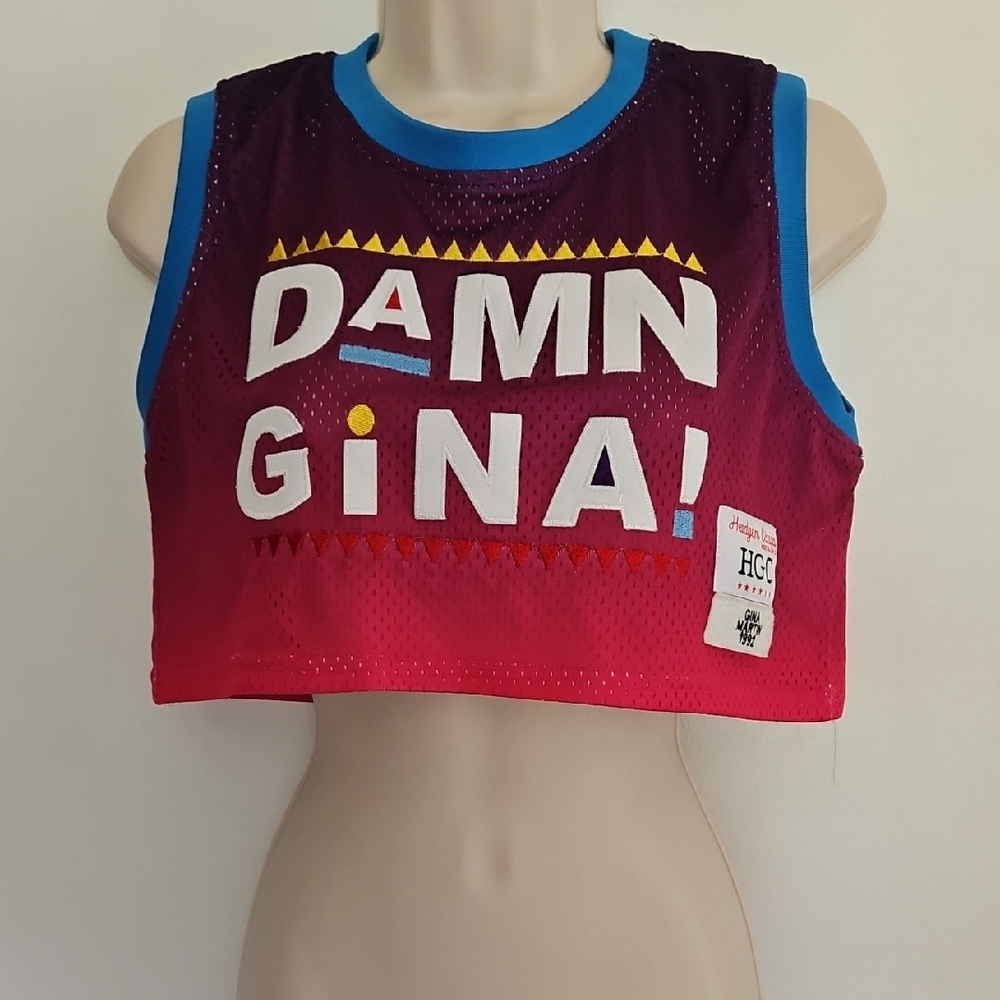 Damn Gina Headgear Classics Cropped Jersey Size S